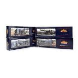 Four Bachmann Branch-Line OO gauge engines: 31-407 Lord Nelson 856 Lord St Vincent Southern green,