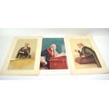 Legal; a collection of eighteen original Vanity Fair prints including Judges and legal wigged,