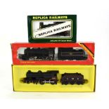 Three OO gauge engines: Hornby Railways R857 BR Ivatt Class 2,