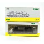 A Trix OO gauge 22007 0-8-8-0 tank loco,