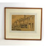 Stanley Orchart (1920-2005), Bedford Past and Present, Mill Street, signed and dated 1962,
