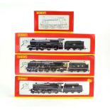 Four Hornby OO gauge engines: R2325 LNER 0-6-0T class J83 tank loco,