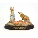 A Beswick limited edition Beatrix Potter figure Peter and Benjamin Picking up Onions, 1386/3,000, h.