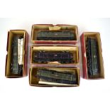 Four Trix Twin OO gauge 'Triton' electric loco's and a further electric loco,