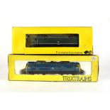A Trix Twin OO gauge German DB electric loco, together with a further electric loco,