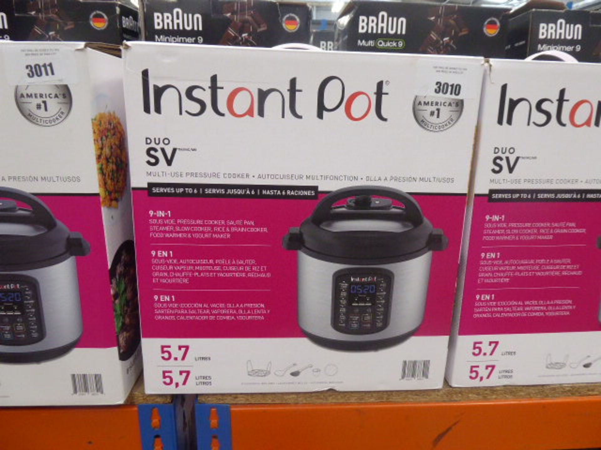 Instant pot multi use pressure cooker