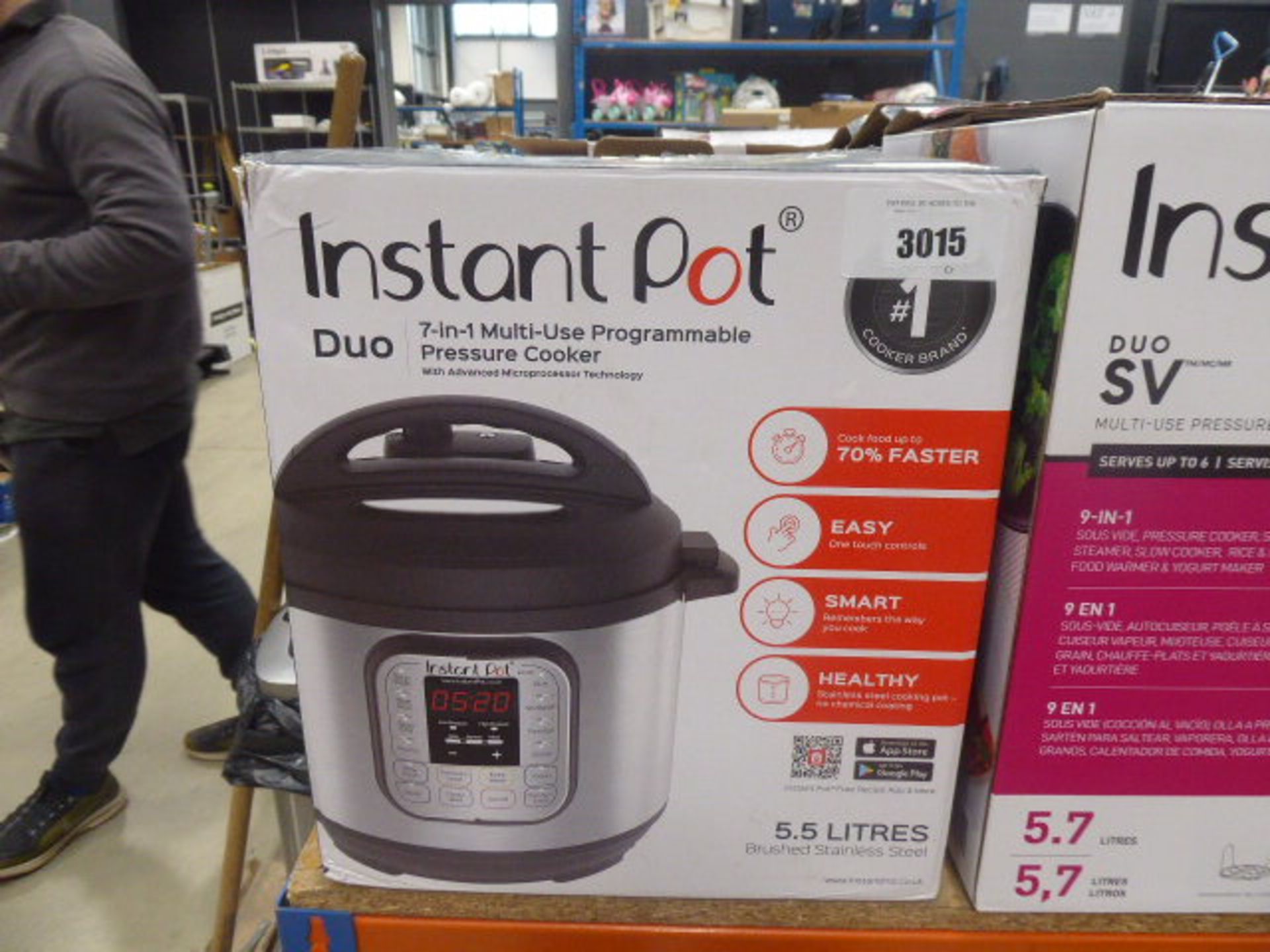 Instant pot 7 in 1 multi use pressure cooker