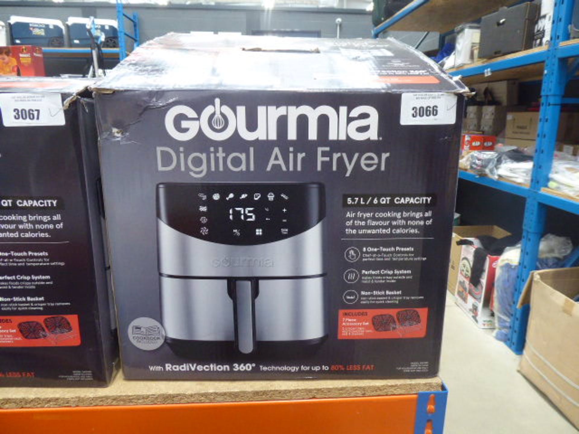 Gourmet digital air fryer