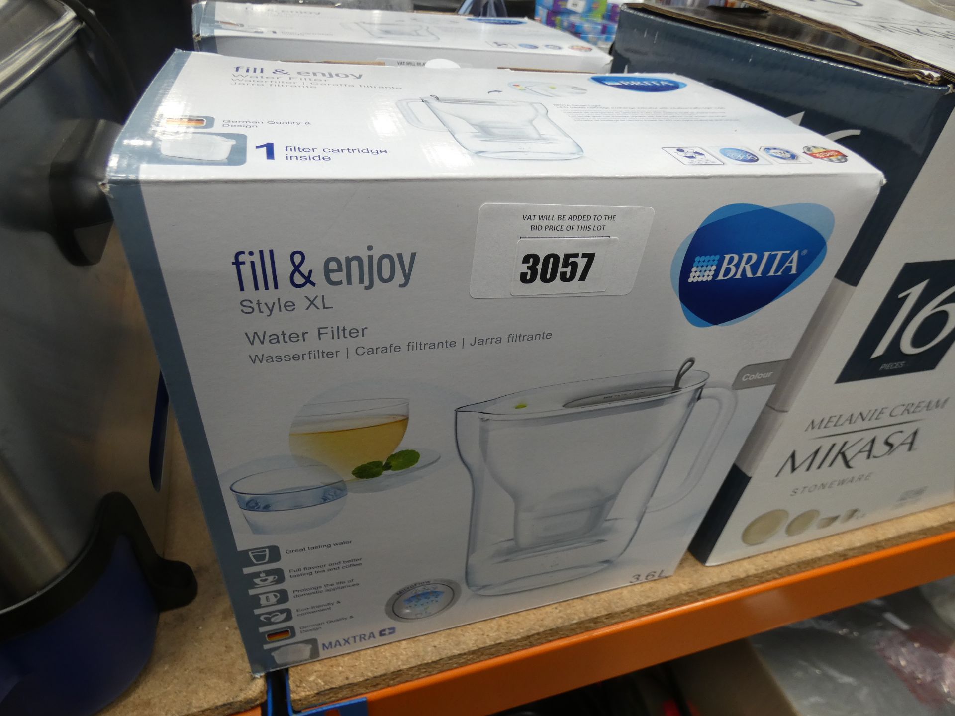 2 boxed Brita water filter jugs