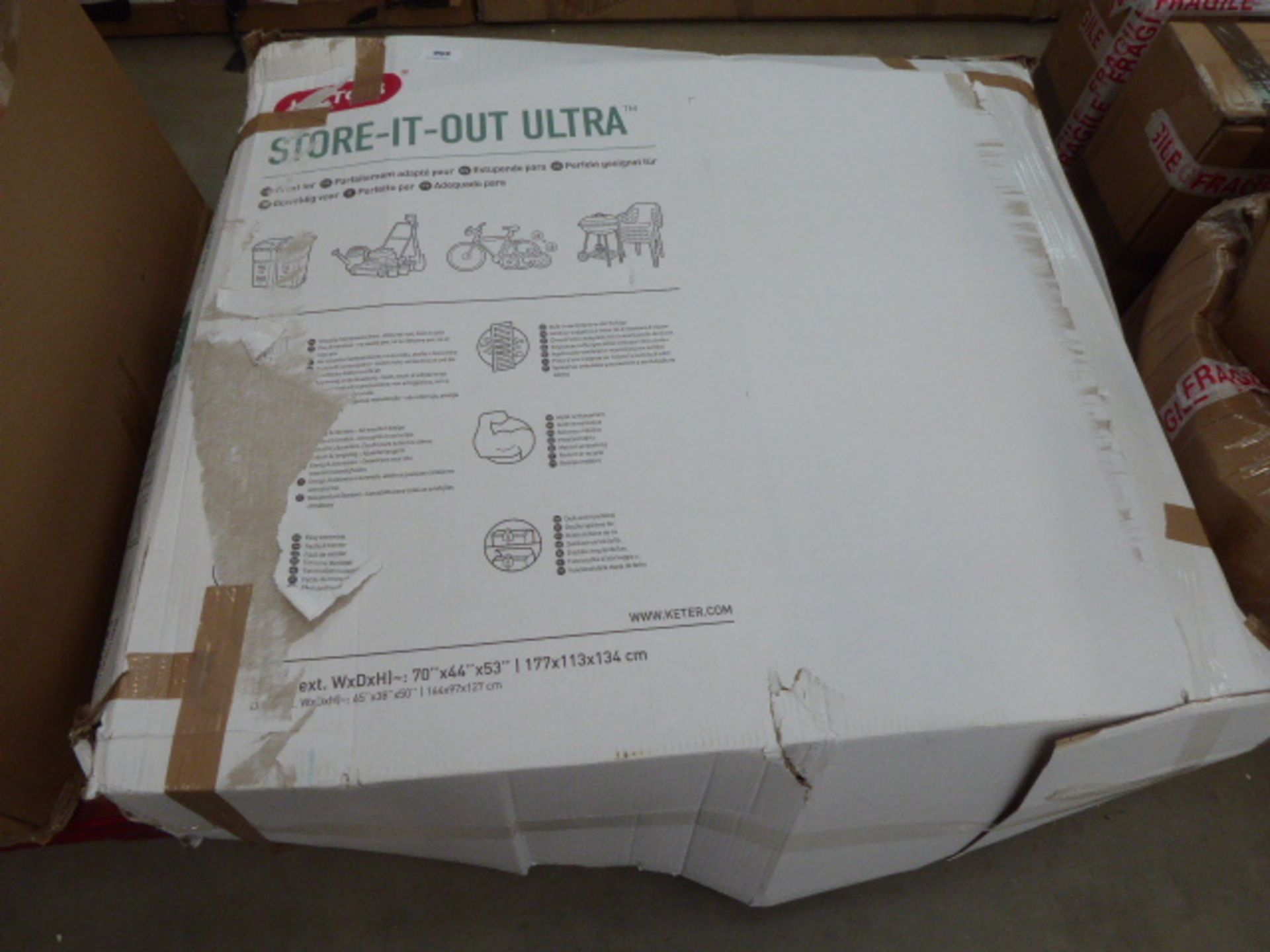 Boxed Keter Store It Out ultra storage box