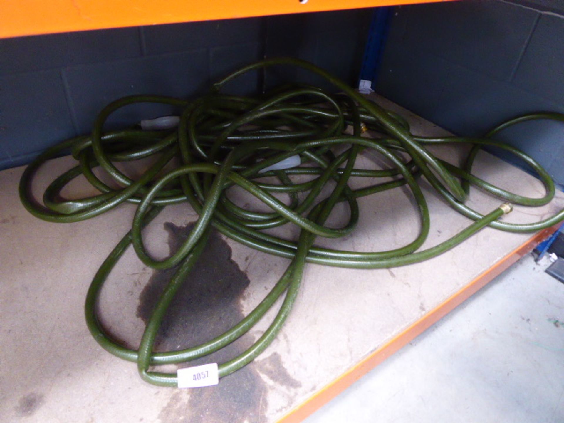 Single roll of heavy duty garden hose