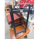 Black painted umbrella stand