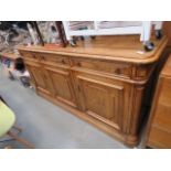 Oak sideboard (3 drawers, 3 doors under)