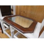 5109 - Mirror in faux walnut frame