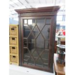 (4) - Small glazed door display cabinet