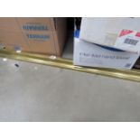 (5542) - A brass fire curb