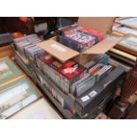 6 boxes containing CD's