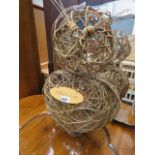 Wicker work owl