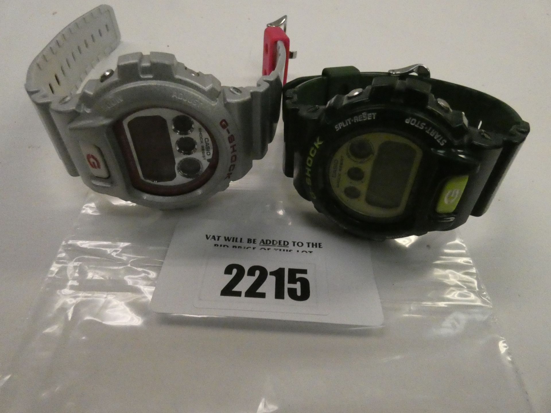 2x Casio G-Shock wristwatches