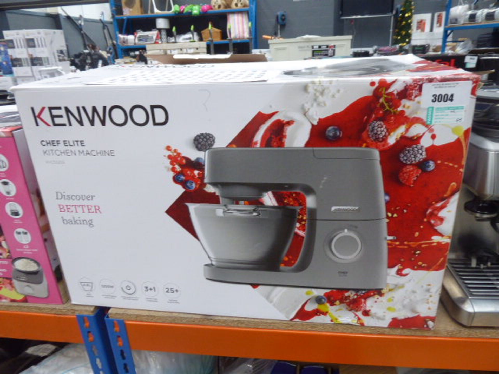 (89) Boxed Kenwood Chef Elite kitchen machine