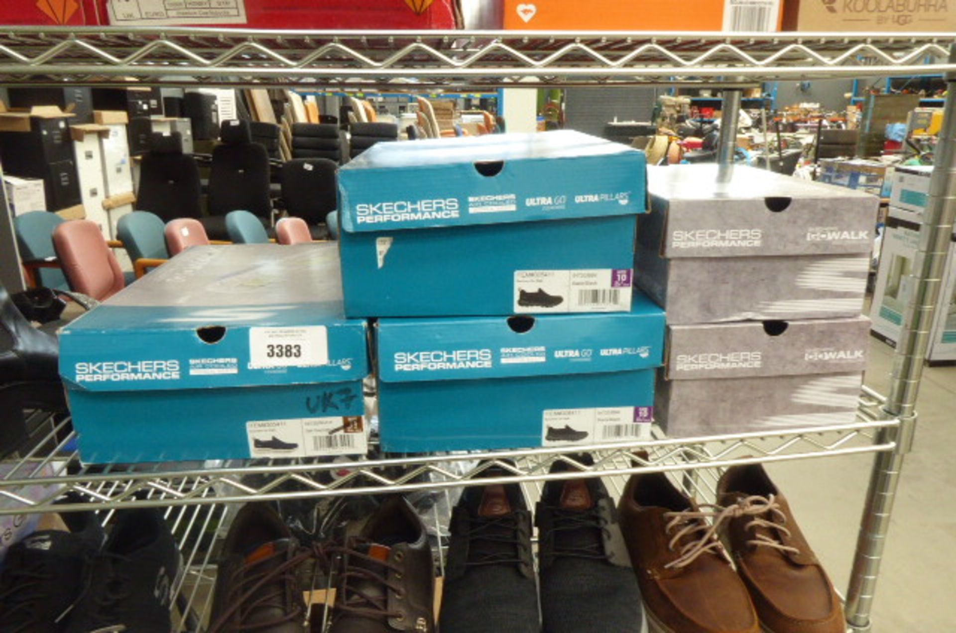 5 Boxed pairs of Sketchers