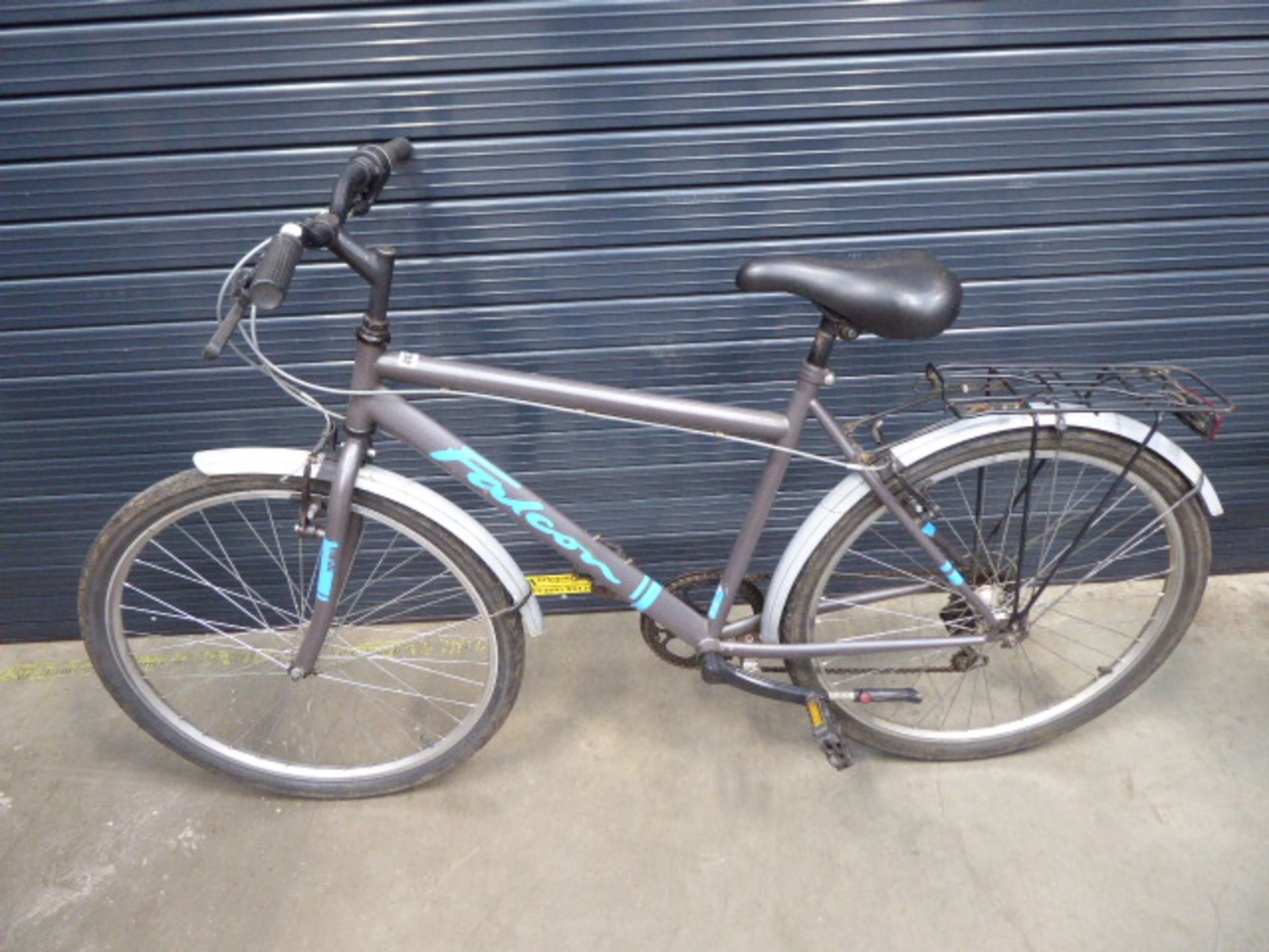 4033 - Falcon grey and blue gents bike