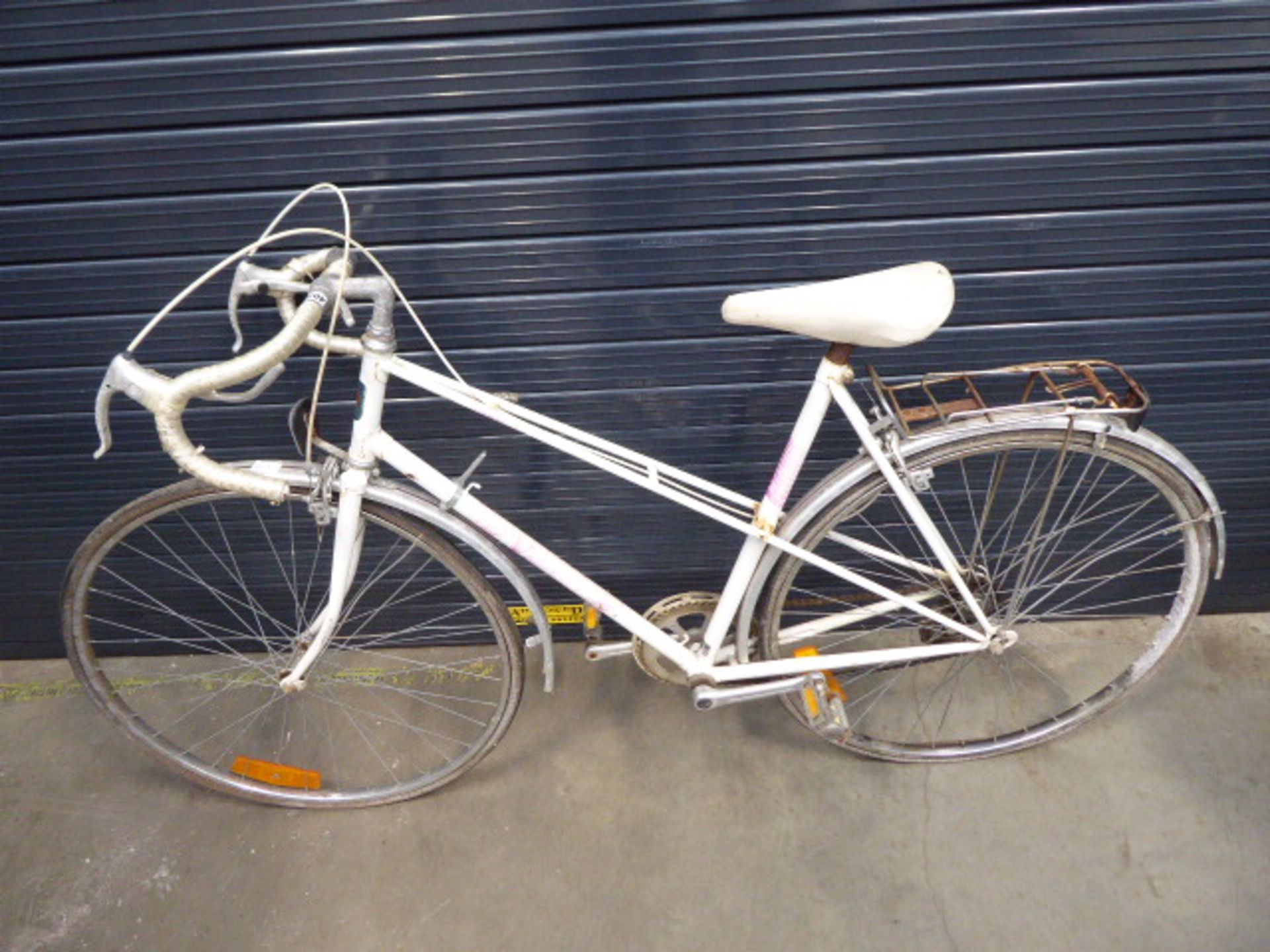 White ladies bike