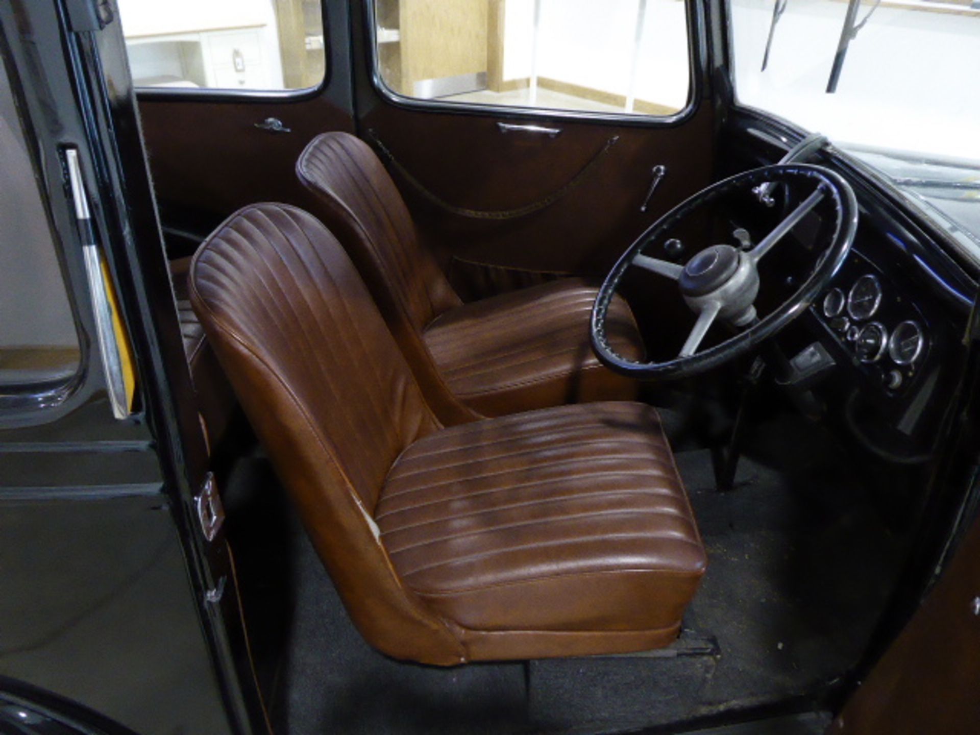 DMB 485 1936 Austin Seven Ruby 2 door saloon in black This car has undergone a complete 'bare metal' - Image 6 of 9