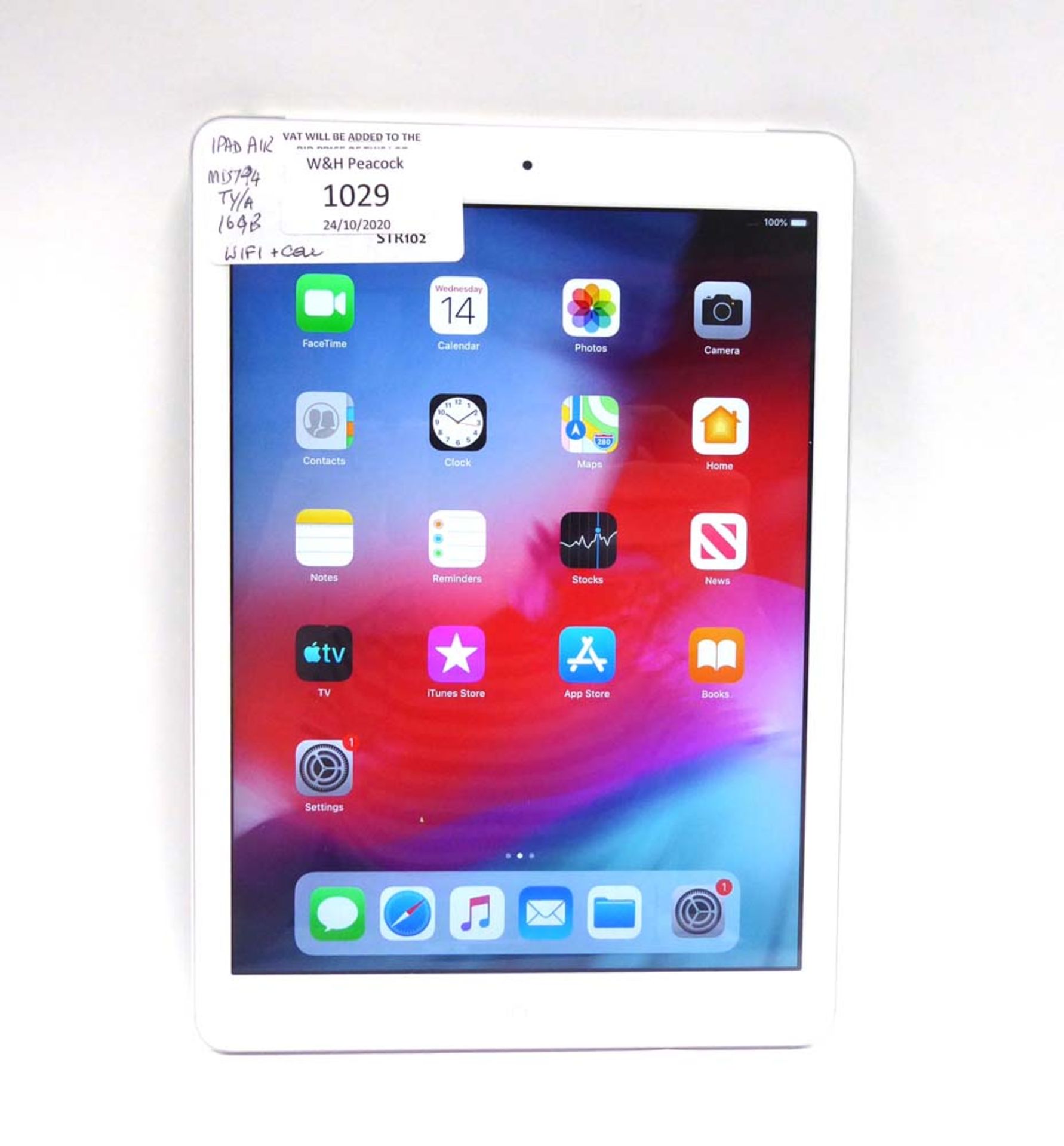 iPad Air 16GB tablet A1475