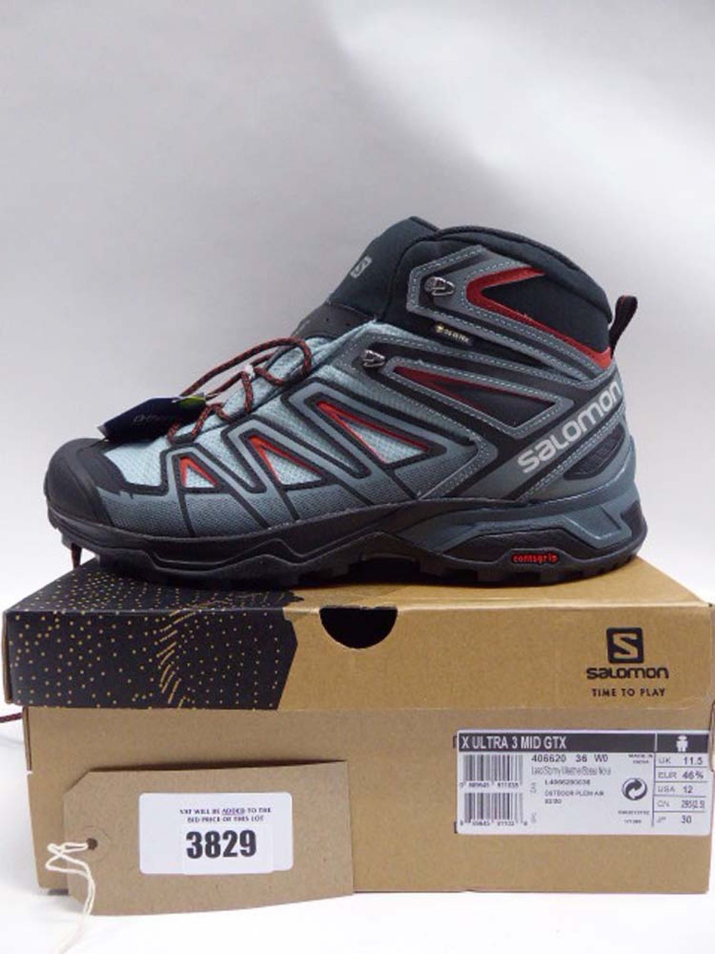 Salomon X Ultra 3 Mid GTX walking shoes size 11.5