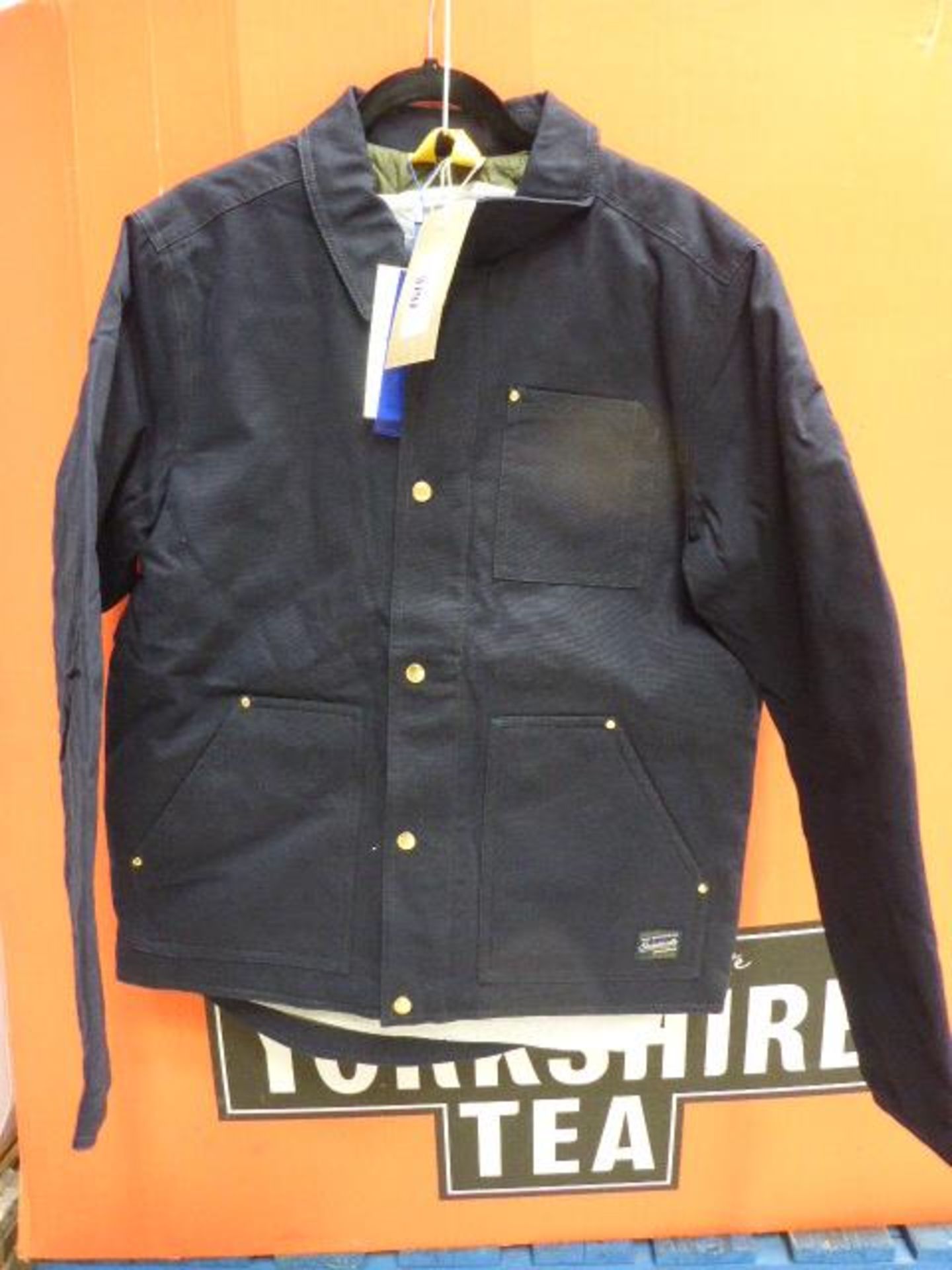 Jack Jones Jorwally dark navy jacket Size M