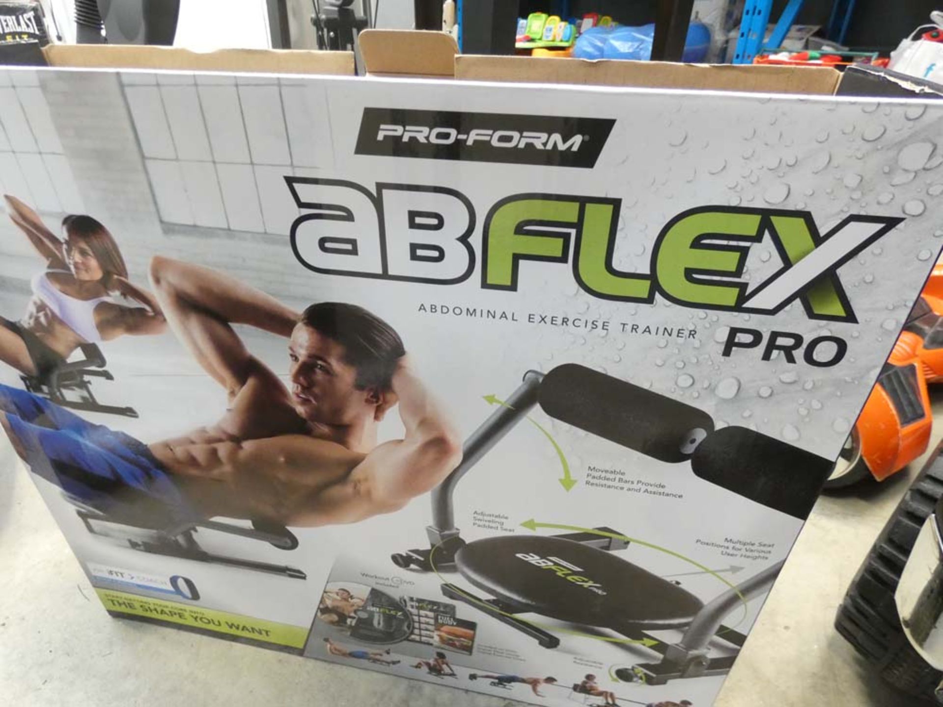 Boxed Ab Flex pro abdominal trainer