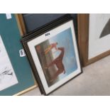 4 assorted prints of famous racing horses