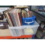 5834 - A box of vinyl