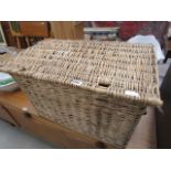 Large wicker basket