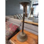 Brass lamp base stand