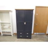 Hampshire Blue Large Larder Unit (41)