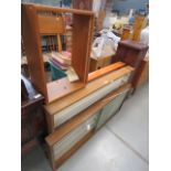 Large quantity of display cabinets