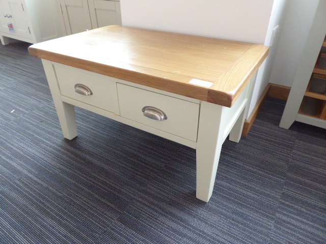 Hampshire Grey Painted Oak Coffee Table With Drawers (44)