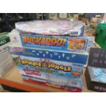 Quantity of children's games to include Rumble in the Jungle, Buckeroo
