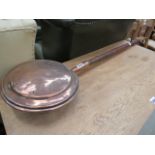 Copper warming pan