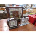 Three assorted clocks, to include: Smith's, Brave Stones Renowned and one other