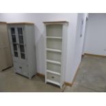 Gloucester White Painted Oak Large Bookcase (51)