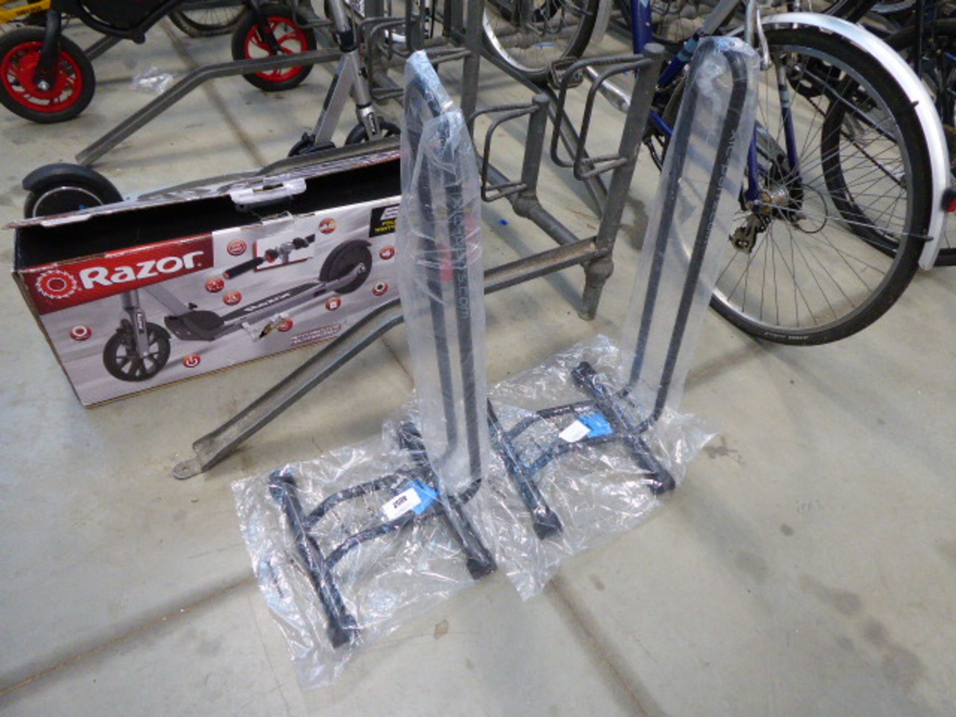 Two bike stands