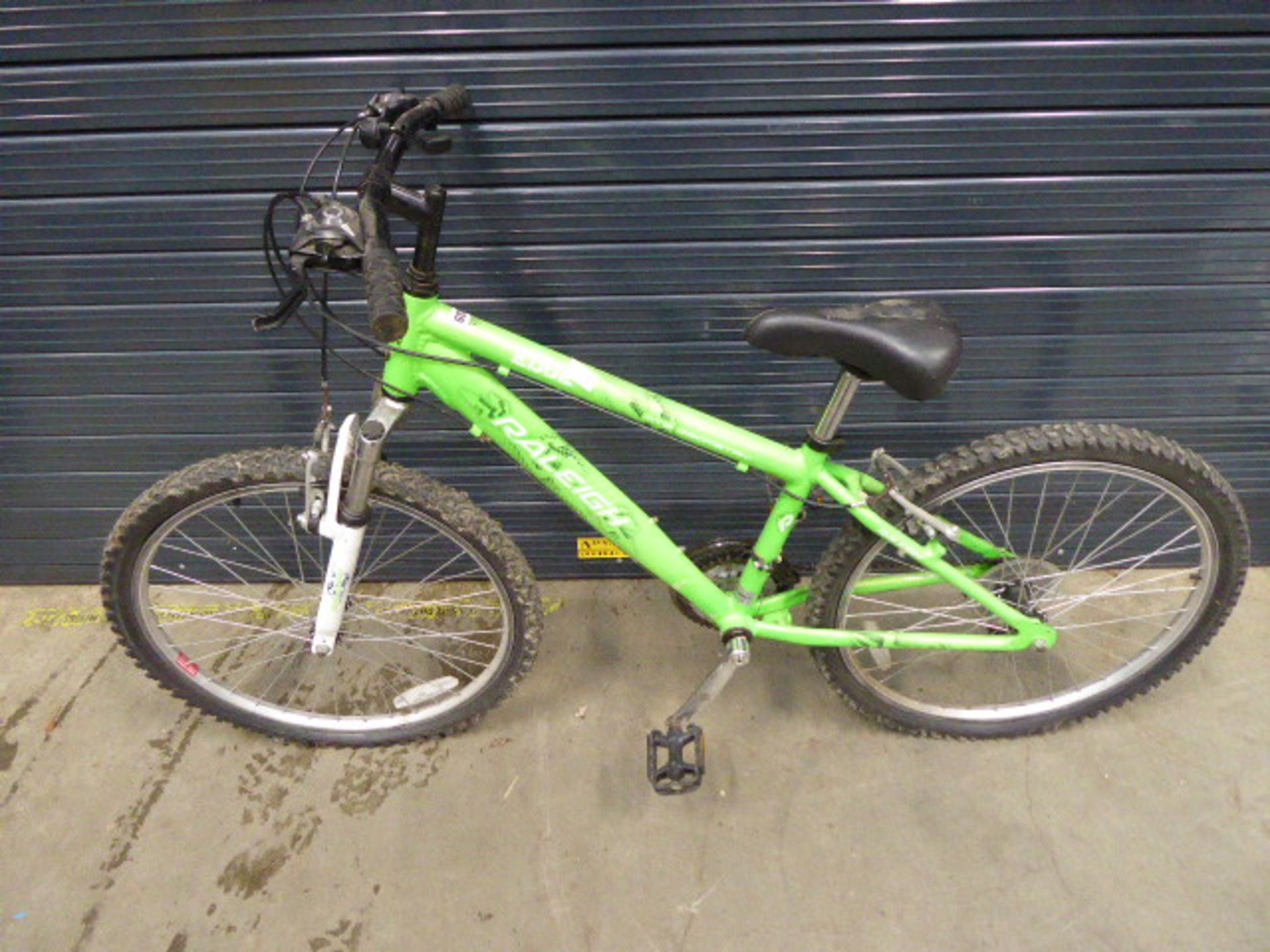 Raleigh Edge child's bike in green