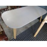 5130 Contemporary grey painted coffee table