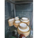 A quantity of Wedgwood Ascot pattern crockery