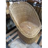 A wicker Easy Chair