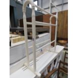 Cream painted towel airer