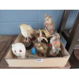 Collection of resin and other owls